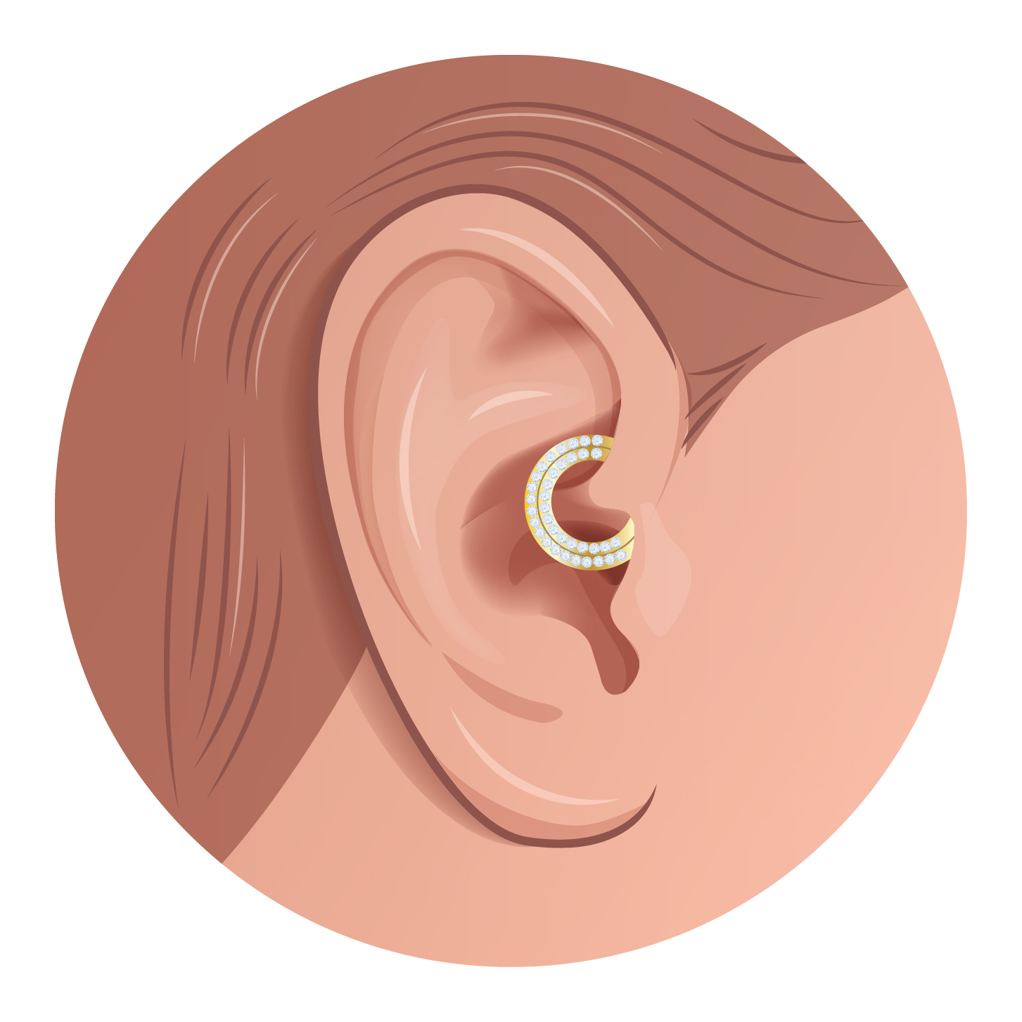 Daith piercing