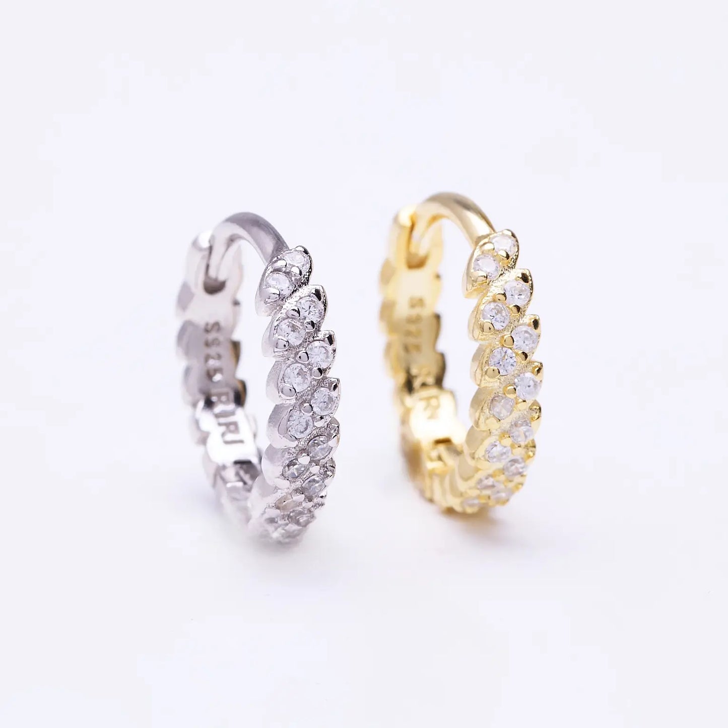 Ashley S925 9mm Hoop Earrings