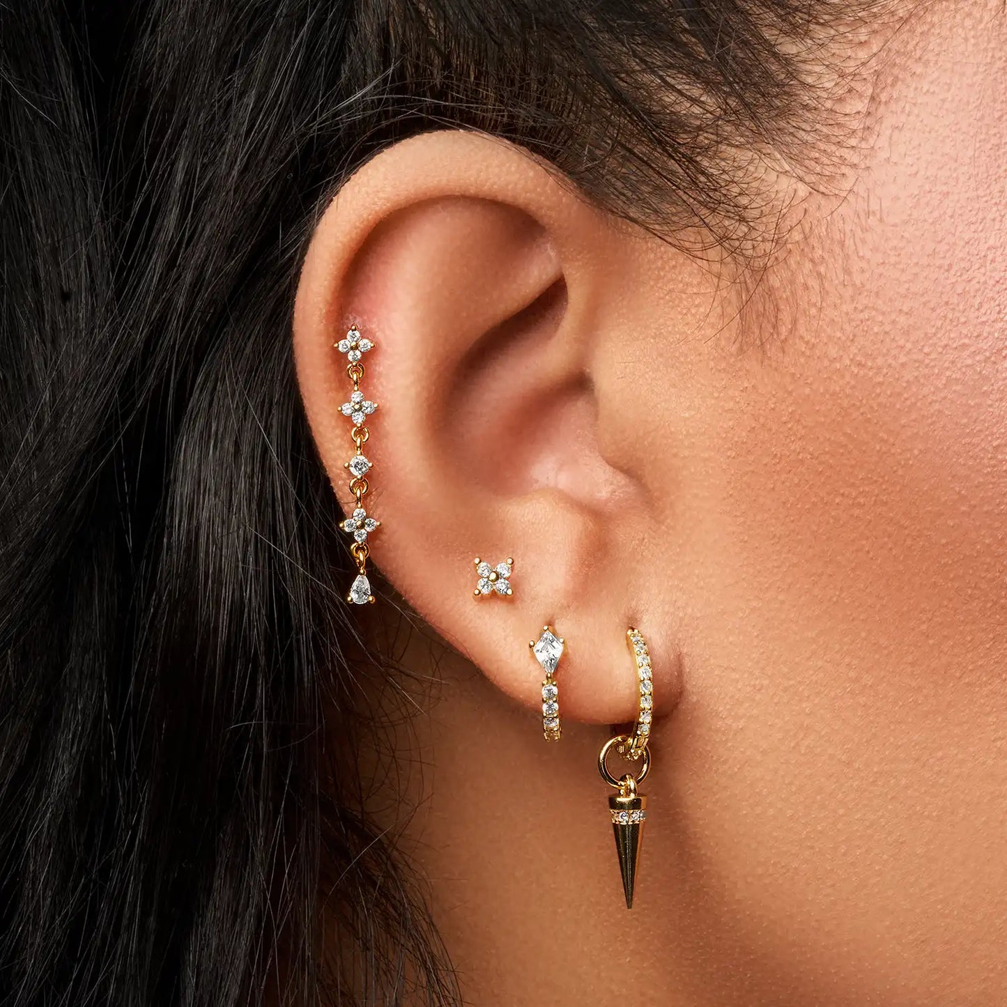 Medical Steel Hoop Charm