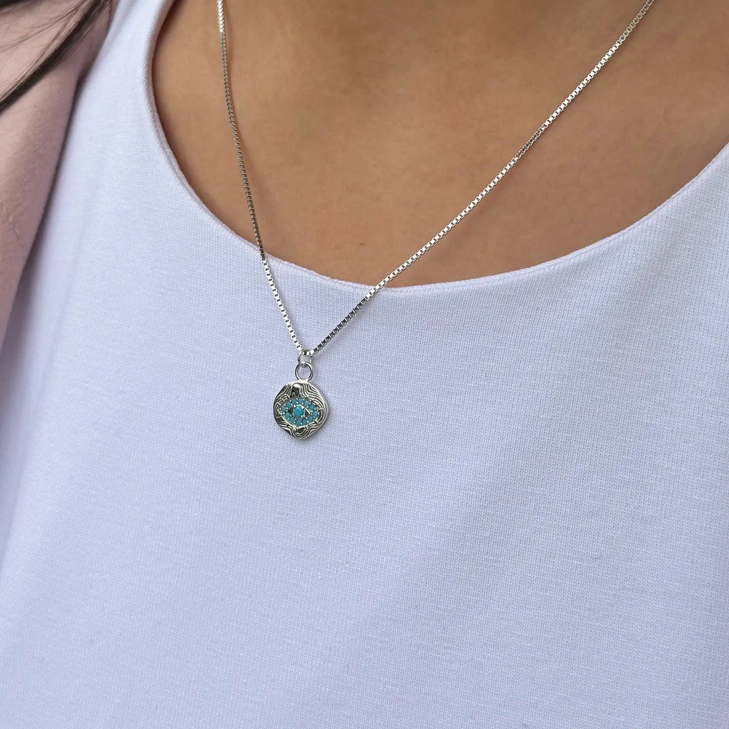 Eye S925 Necklace