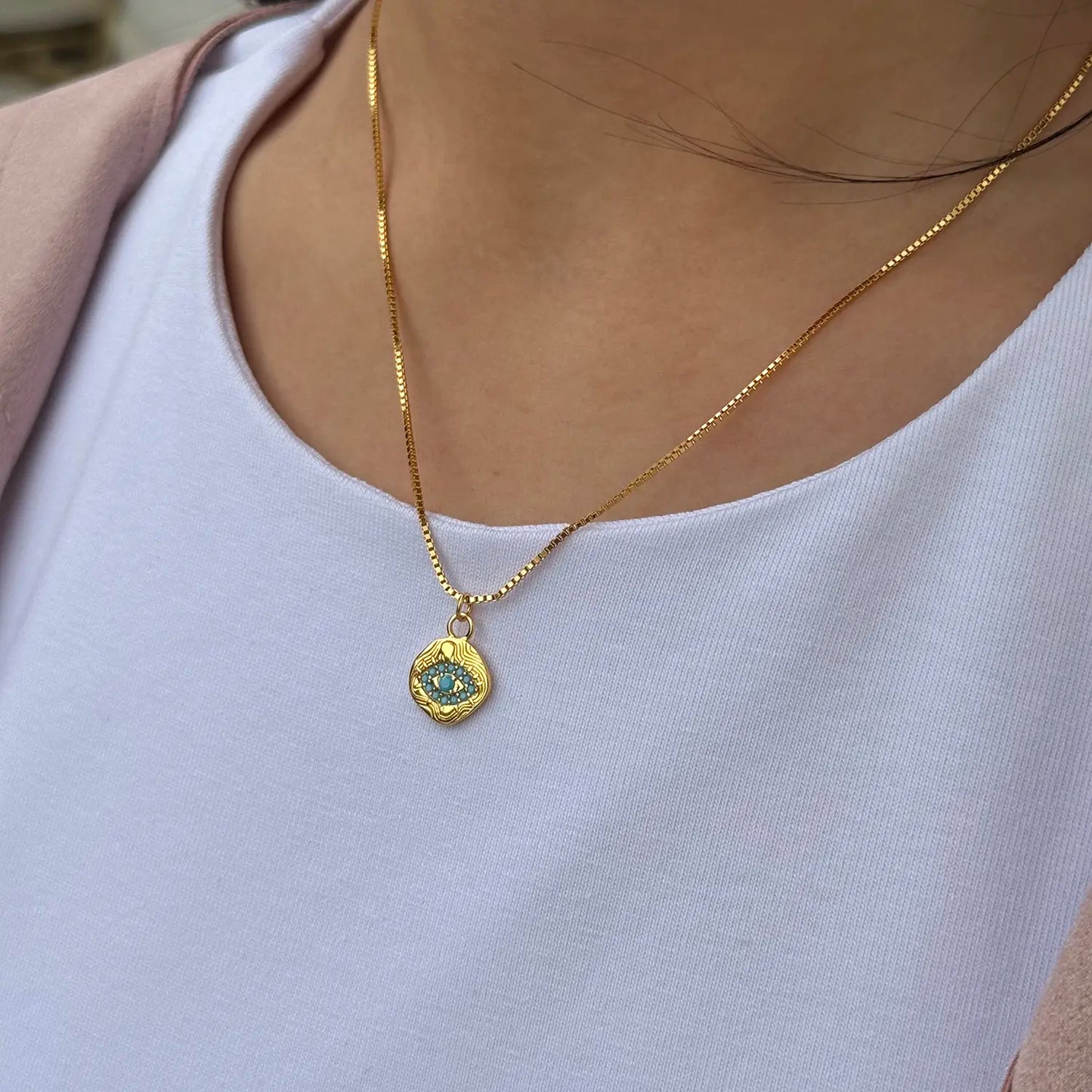 Eye S925 Necklace