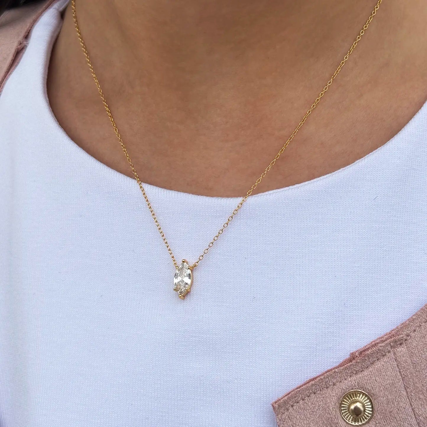 Marquise S925 Necklace