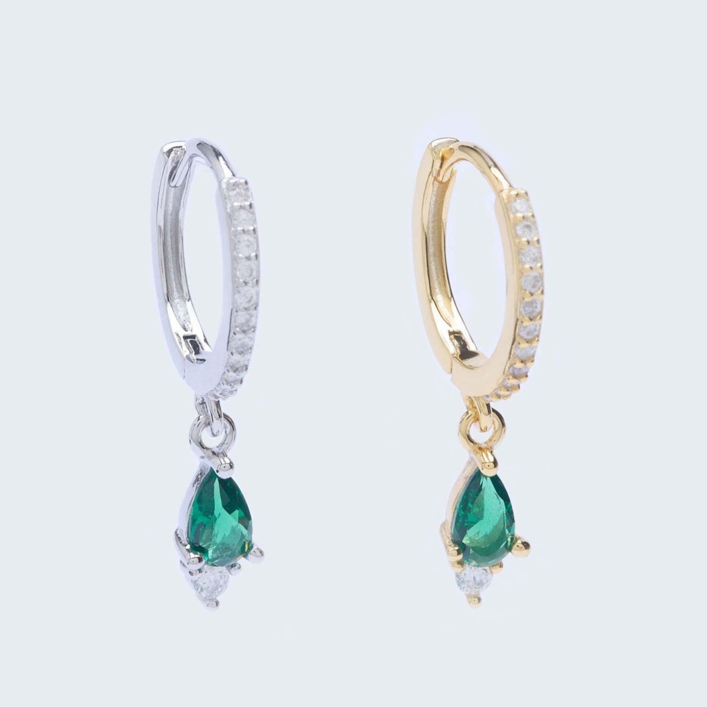 Silver 9mm Hoop Earrings