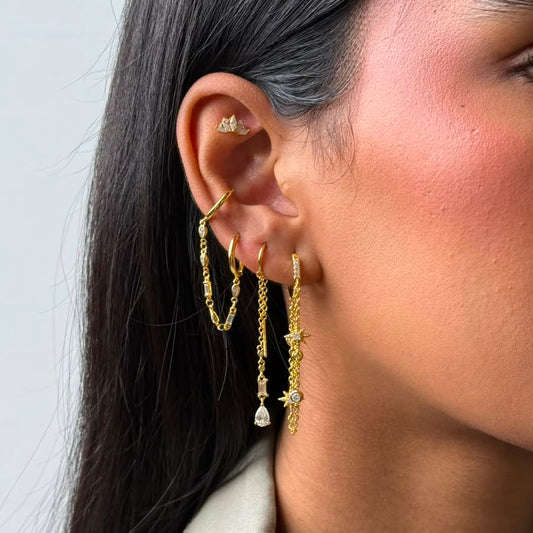 Mia S925 8mm Hoop