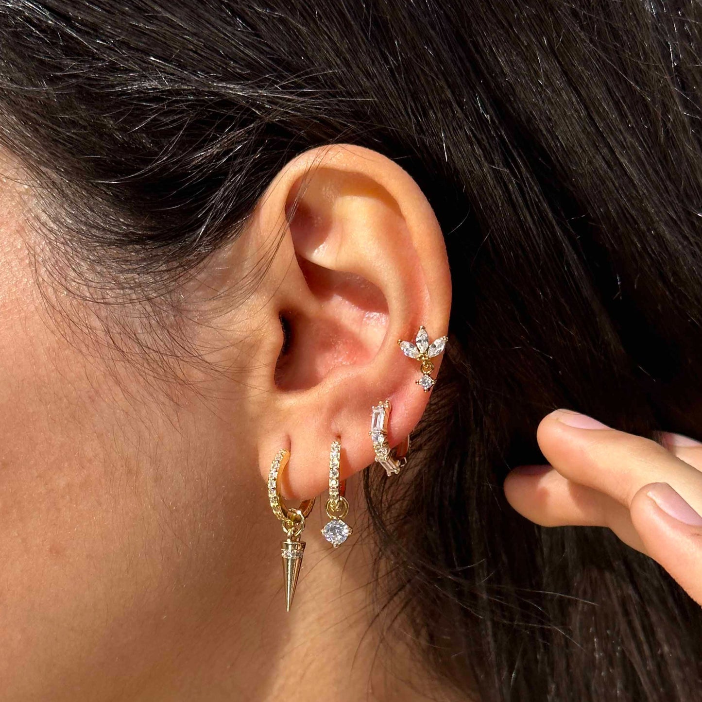 Anka Cubic Earring