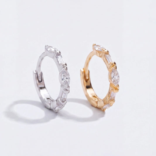 Noura S925 8mm Hoop