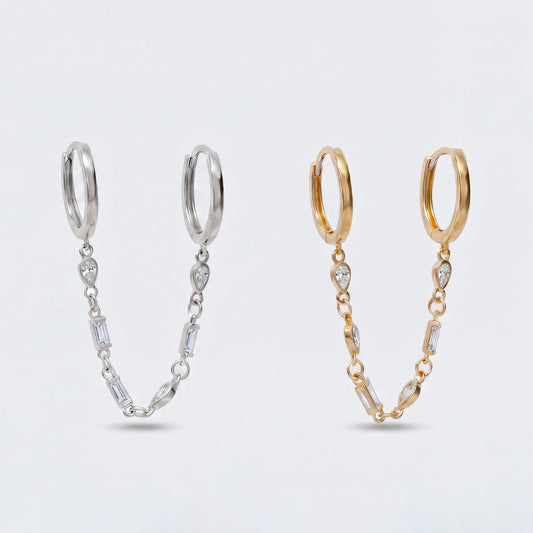 Mia S925 8mm Hoop
