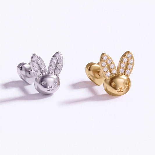 Sweet Bunny Stud for Kids