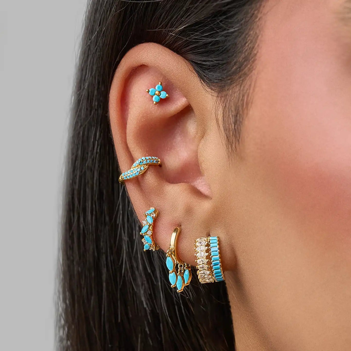 Elara S925 8mm Hoop