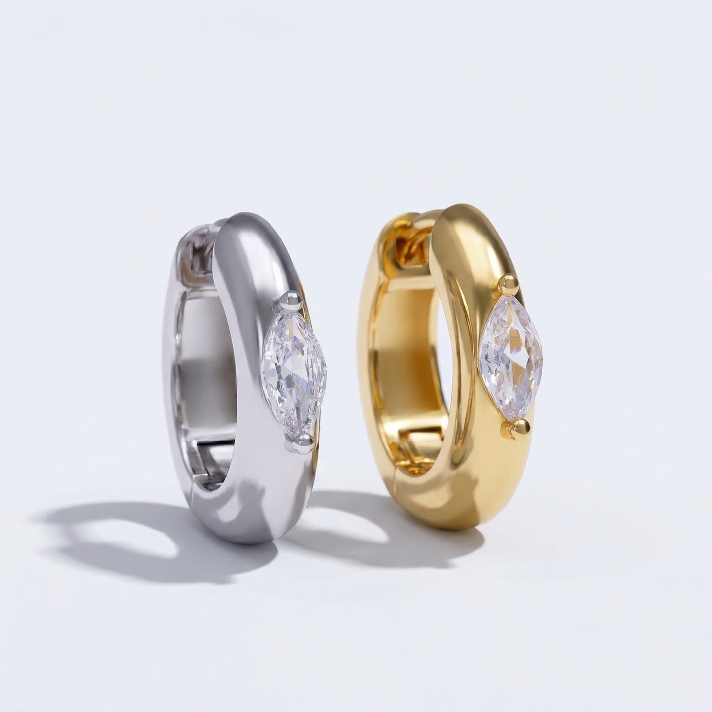 Lulwa S925 10mm Hoop