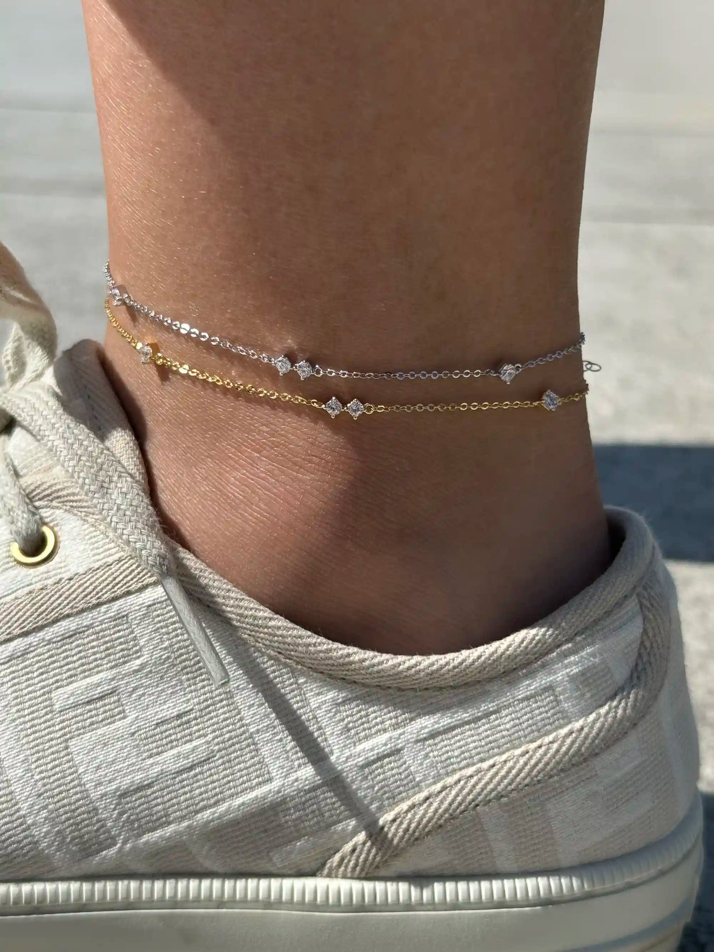 Tina S925 Anklet