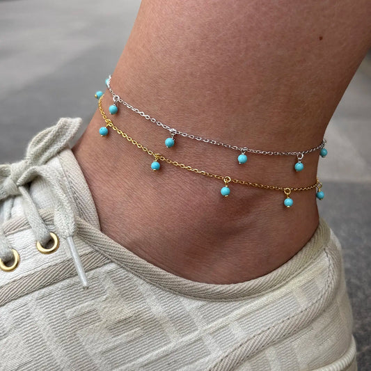 Pom Pom S925 Anklet