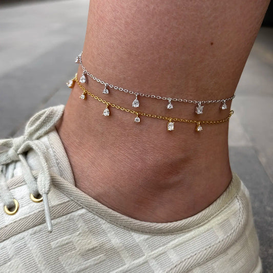 Louisiana S925 Anklet