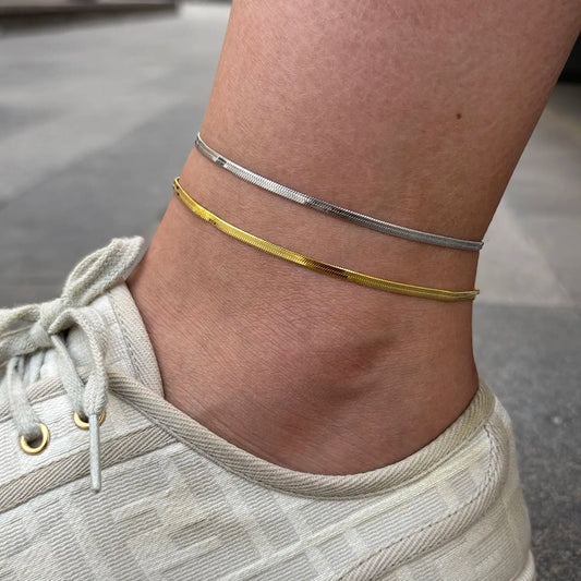 Snake S925 Anklet