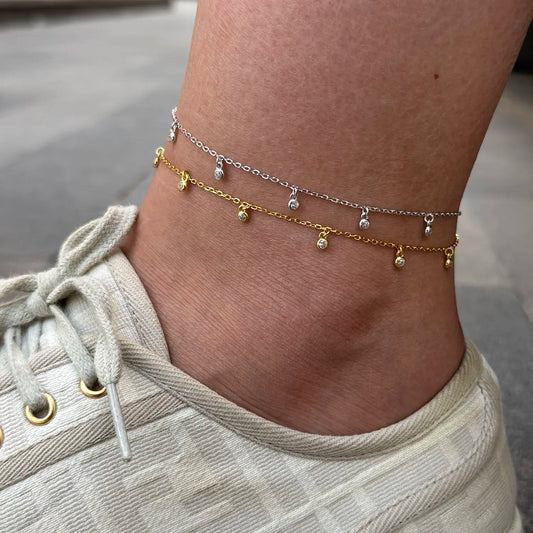 Pops S925 Anklet