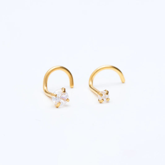 Nose stud Gold