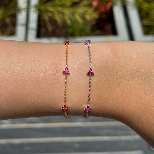 Fushia S925 Bracelet