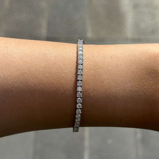 Moissanite Tennis Bracelet